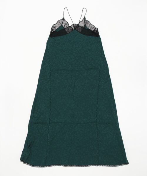 ZADIG&VOLTAIRE（ザディグ　エ　ヴォルテール）の「RISTY JAC LEO（ワンピース・レディース・グリーン系その他・XS/L/M/S）」の4枚目の写真