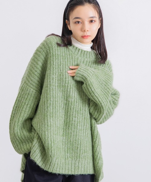 Dita Muaj.（ディータムアージュ）の「チュールシアーカラートップス（Tシャツ/カットソー・レディース・ホワイト/ブラック/パープル/ピンク/イエロー/ブルー/グリーン/アイボリー・FREE）」の2枚目の写真