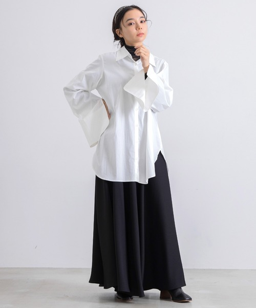 Dita Muaj.（ディータムアージュ）の「チュールシアーカラートップス（Tシャツ/カットソー・レディース・ホワイト/ブラック/パープル/ピンク/イエロー/ブルー/グリーン/アイボリー・FREE）」の22枚目の写真