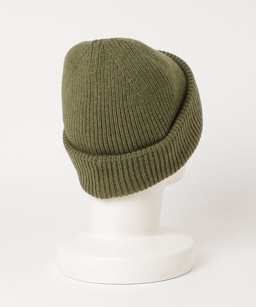 Guess（ゲス）の「Logo Knit Cap（ニットキャップ/ビーニー・メンズ・ブラック/グリーン/キャメル・MEDIUM）」の7枚目の写真