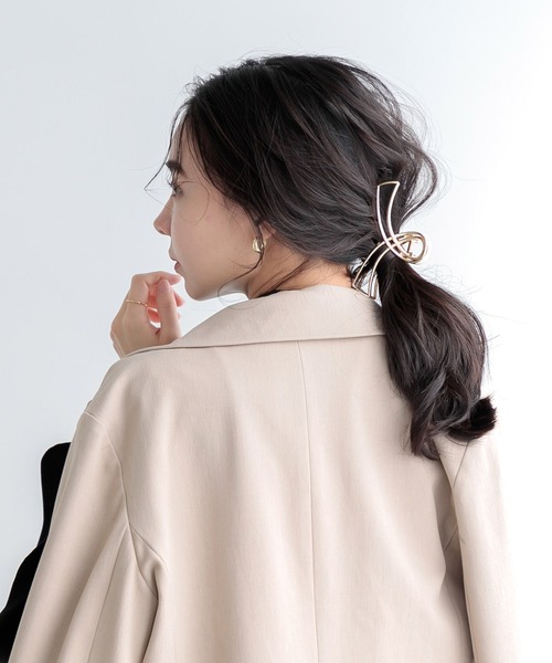 Dita Muaj.（ディータムアージュ）の「ヘアクリッブ（バレッタ/ヘアクリップ・レディース・ゴールド/シルバー・FREE）」の9枚目の写真