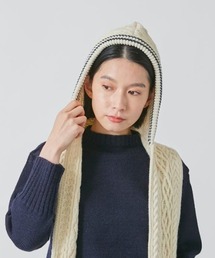 OVERRIDE | OVERRIDE  KNIT SCHOOL HOOD MUFF(ハット)