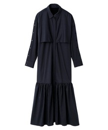 ファーファーFURFUR ローギャザーシャツワンピース FURFUR / ファーファー RWF0242051 セーラーカラーシャツ