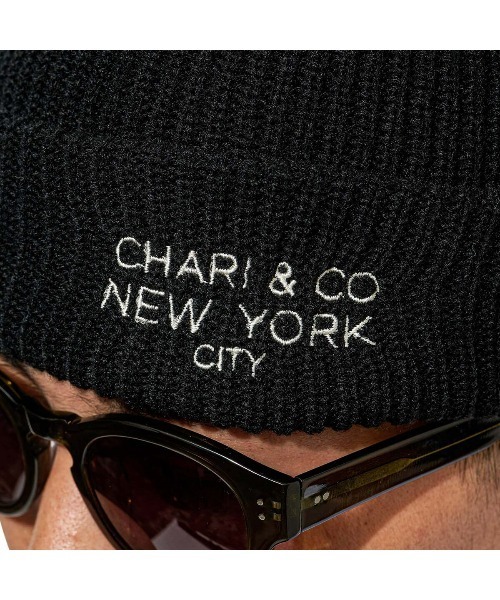 CHARI&CO(チャリアンドコー)の「CHARI&CO SHALLOW BEANIE CAP ニット帽 ニットキャップ(ニットキャップ/ビーニー・メンズ・ネイビー/ブラウン/ブラック・FREE)」の5枚目の写真
