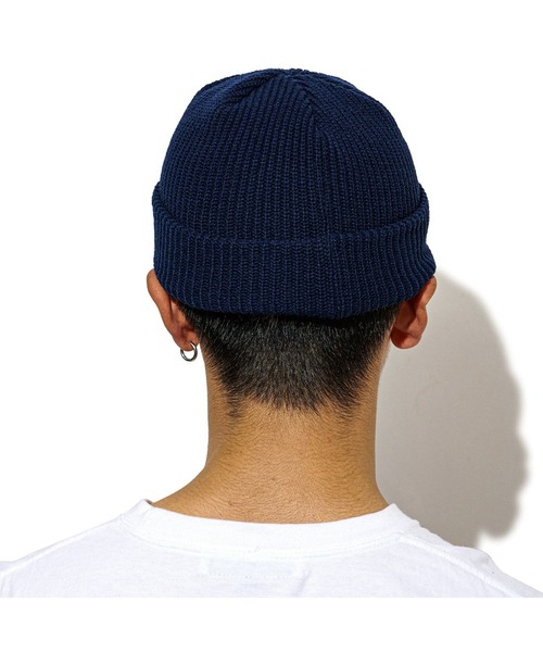 CHARI&CO(チャリアンドコー)の「CHARI&CO SHALLOW BEANIE CAP ニット帽 ニットキャップ(ニットキャップ/ビーニー・メンズ・ネイビー/ブラウン/ブラック・FREE)」の8枚目の写真