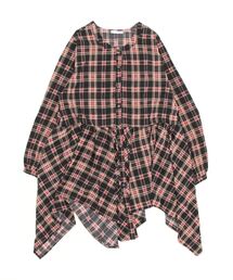 sandy | 【sandy】プリント裾ドレープブラウス(チュニック)