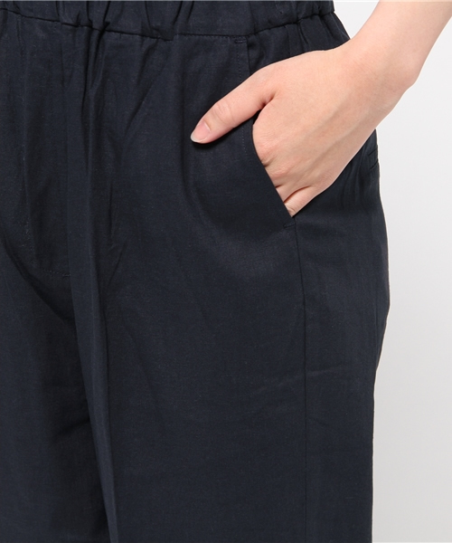 Kastane(カスタネ)の「【Kastane】イージーテーパードパンツ(その他パンツ・レディース・サックスブルー/ネイビー/キャメル・FREE)」の11枚目の写真