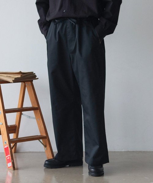 417 EDIFICE(フォーワンセブンエディフィス)の「French work easy pants / イージーパンツ(カーゴパンツ・メンズ・ホワイト/ブラック/カーキ/ピンク/ブルー/ブルー系その他・SMALL/MEDIUM/LARGE)」の3枚目の写真