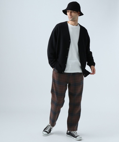 BAYFLOW（ベイフロー）の「ダブルフェイスネルパンツ（その他パンツ・メンズ・ブラック/ネイビー/ブラウン・MEDIUM/LARGE）」の8枚目の写真