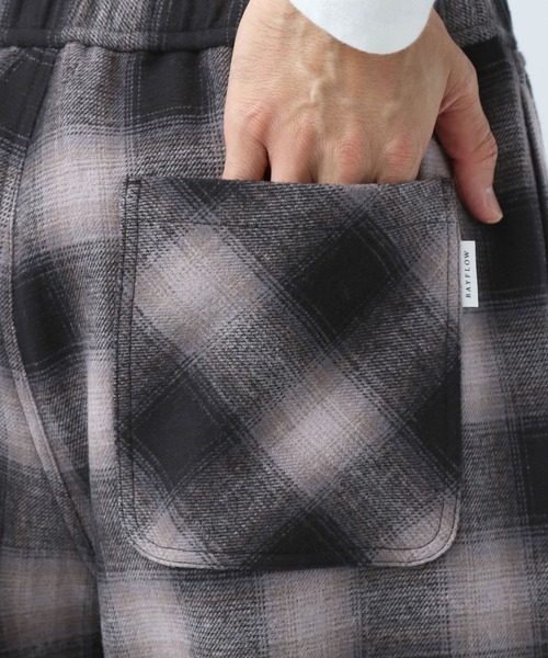 BAYFLOW（ベイフロー）の「ダブルフェイスネルパンツ（その他パンツ・メンズ・ブラック/ネイビー/ブラウン・MEDIUM/LARGE）」の22枚目の写真