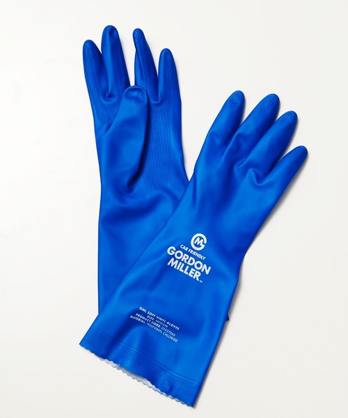GORDON MILLER（ゴードンミラー）の「GORDON MILLER（ゴードンミラー）ソフトビニルグローブ（掃除グッズ・メンズ・ブルー・M/L）」の6枚目の写真