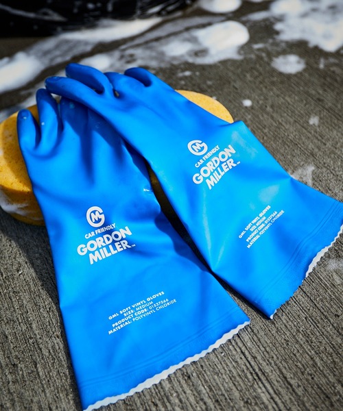 GORDON MILLER（ゴードンミラー）の「GORDON MILLER（ゴードンミラー）ソフトビニルグローブ（掃除グッズ・メンズ・ブルー・M/L）」の9枚目の写真