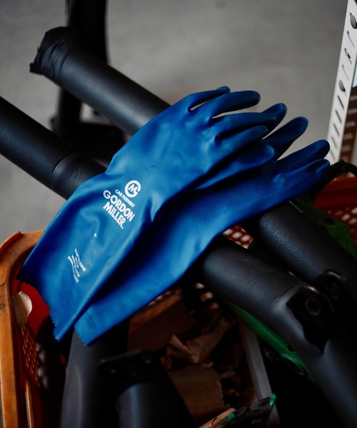 GORDON MILLER（ゴードンミラー）の「GORDON MILLER（ゴードンミラー）ソフトビニルグローブ（掃除グッズ・メンズ・ブルー・M/L）」の10枚目の写真