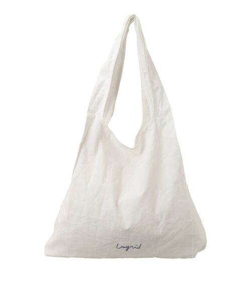 Ungrid(アングリッド)の「カラーロゴエコBAG(エコバッグ/サブバッグ・レディース・ピンク/ブラウン/オフホワイト/ブルー・FREE)」の21枚目の写真