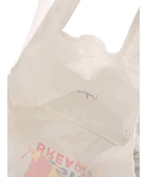 Ungrid(アングリッド)の「カラーロゴエコBAG(エコバッグ/サブバッグ・レディース・ピンク/ブラウン/オフホワイト/ブルー・FREE)」の22枚目の写真