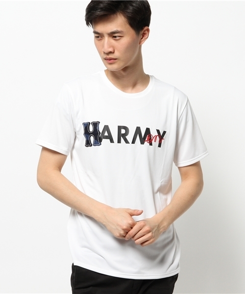PUMA（プーマ）の「PUMA by MIHARA YASUHIRO ARMY Tシャツ（Tシャツ/カットソー・メンズ・ホワイト/ブラック・SMALL/X-SMALL/MEDIUM）」の2枚目の写真