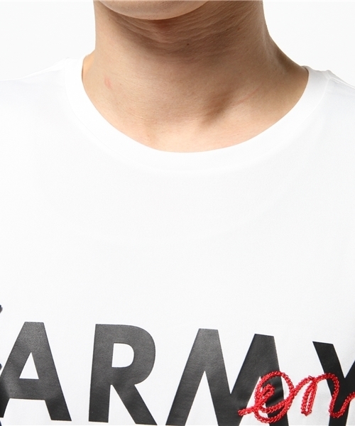 PUMA（プーマ）の「PUMA by MIHARA YASUHIRO ARMY Tシャツ（Tシャツ/カットソー・メンズ・ホワイト/ブラック・SMALL/X-SMALL/MEDIUM）」の13枚目の写真