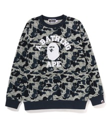 A BATHING APE（アベイシングエイプ）の「COOKIE CAMO 2 COLLEGE OVERSIZED CREWNECK L（スウェット）」