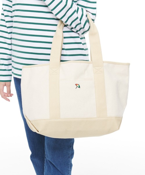 Arnold Palmer(アーノルドパーマー)の「キャンバス シェア ラージ トート(トートバッグ・レディース・ネイビー/ベージュ・F)」の14枚目の写真