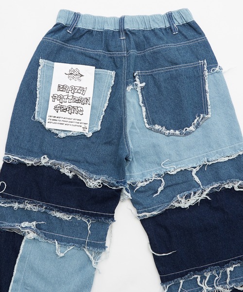 improves（インプローブス）の「クレイジープリント ワイド デニムパンツ（デニムパンツ・メンズ・ブルー/ブラック/ブラック系その他・MEDIUM/LARGE）」の12枚目の写真