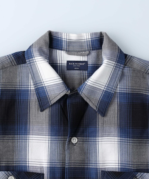 BACK NUMBER（バックナンバー）の「【BACK NUMBER】オンブレチェック