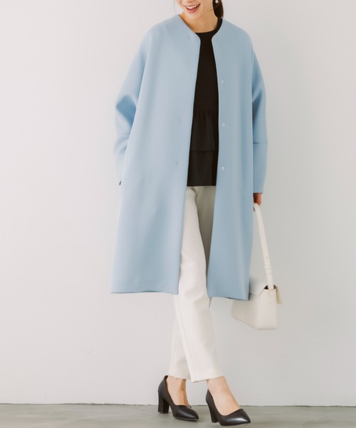 【新品タグ付き】 SONO マシュマロコート NOBLE ソーノ（SONO）マシュマロコート(ノーブル）／ネイビー - 28,600円