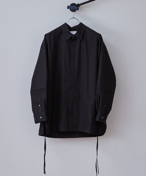 Lui's（ルイス）の「THOMAS MASON コードシャツ（シャツ/ブラウス・メンズ・ホワイト/ブラック/ブルー・S/M）」の10枚目の写真