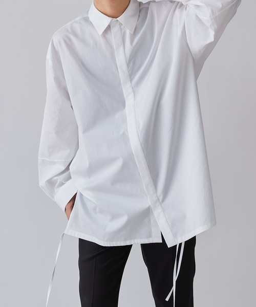 Lui's（ルイス）の「THOMAS MASON コードシャツ（シャツ/ブラウス・メンズ・ホワイト/ブラック/ブルー・S/M）」の22枚目の写真