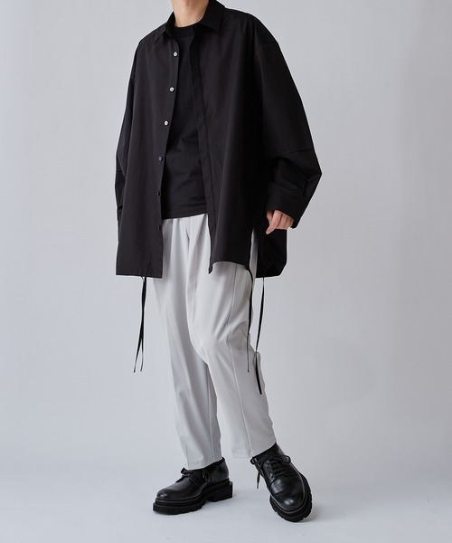 Lui's（ルイス）の「THOMAS MASON コードシャツ（シャツ/ブラウス・メンズ・ホワイト/ブラック/ブルー・S/M）」の14枚目の写真