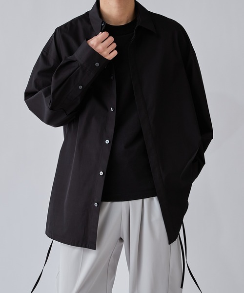 Lui's（ルイス）の「THOMAS MASON コードシャツ（シャツ/ブラウス・メンズ・ホワイト/ブラック/ブルー・S/M）」の21枚目の写真