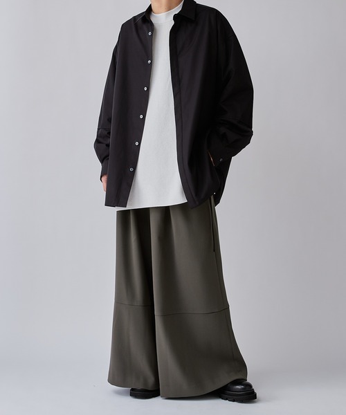 Lui's（ルイス）の「THOMAS MASON コードシャツ（シャツ/ブラウス・メンズ・ホワイト/ブラック/ブルー・S/M）」の8枚目の写真