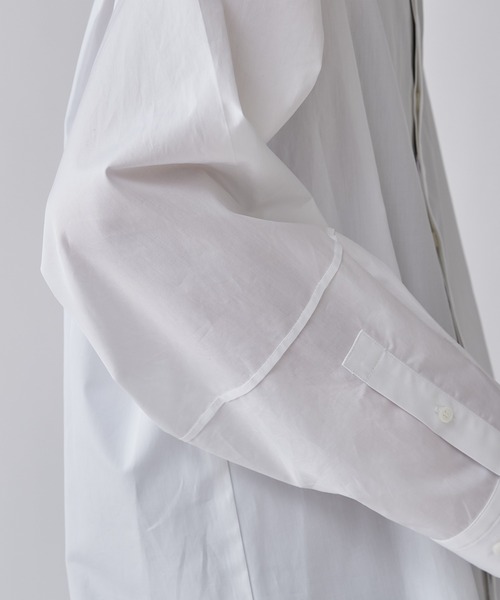 Lui's（ルイス）の「THOMAS MASON コードシャツ（シャツ/ブラウス・メンズ・ホワイト/ブラック/ブルー・S/M）」の16枚目の写真