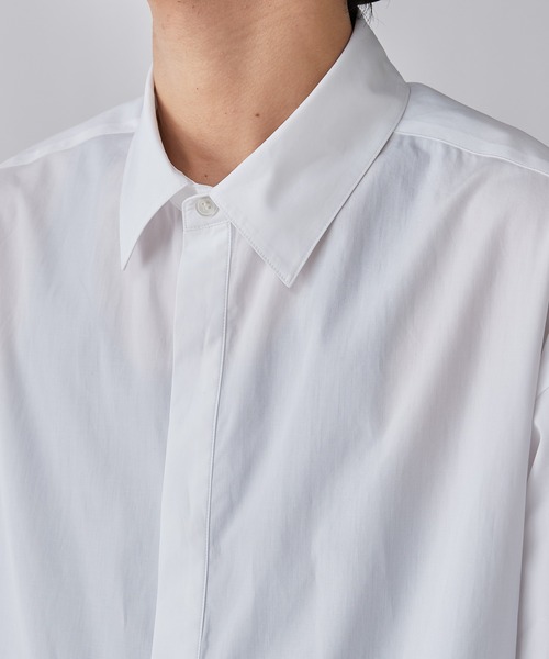 Lui's（ルイス）の「THOMAS MASON コードシャツ（シャツ/ブラウス・メンズ・ホワイト/ブラック/ブルー・S/M）」の7枚目の写真