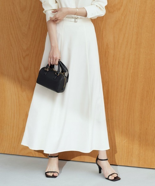 Pierrot(ピエロ)の「シャツスカートセットアップ(ワンピース・レディース・ブルー系その他/アイボリー・M/L)」の6枚目の写真