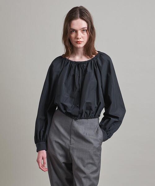 LOEFF（ロエフ）の「＜LOEFF＞C/NY ギャザーブラウス（シャツ/ブラウス 
