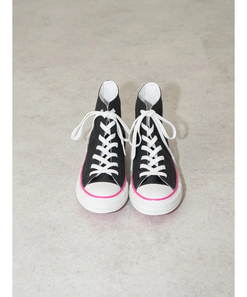 CONVERSE ALL STAR(コンバースオールスター)の「CONVERSE×earth ALL☆STAR HI(スニーカー・レディース・ホワイト/ブラック・22.5cm/23cm/23.5cm/24cm/24.5cm)」の10枚目の写真