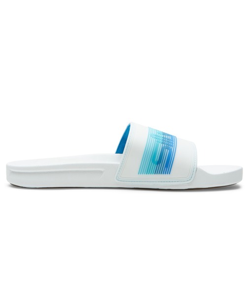 Quiksilver（クイックシルバー）の「RIVI WORDMARK SLIDE//クイックシルバーシャワサン(シャワーサンダル）（サンダル・メンズ・ホワイト/ホワイト×ブラック/ブラック・28cm/27cm/26cm/25cm）」の4枚目の写真