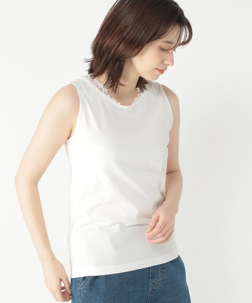 studio CLIP（スタディオクリップ）の「【新色入荷】2WAYレースタンク