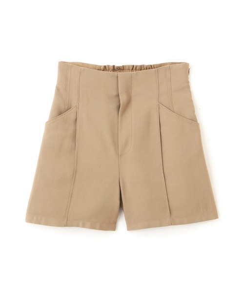 FREE'S MART(フリーズマート)の「◆【セットアップ対応】ハイウエストピンタックショートパンツ(その他パンツ・レディース・ブラック/イエロー/ベージュ・MEDIUM/SMALL)」の3枚目の写真