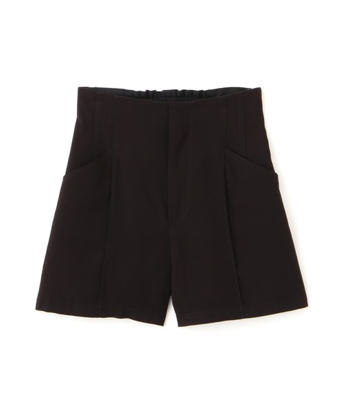 FREE'S MART(フリーズマート)の「◆【セットアップ対応】ハイウエストピンタックショートパンツ(その他パンツ・レディース・ブラック/イエロー/ベージュ・MEDIUM/SMALL)」の2枚目の写真