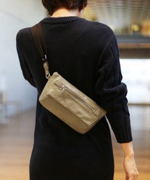 [Jamale]牛革レザーショルダーバッグ