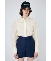 TULLE LAYERED シャツ