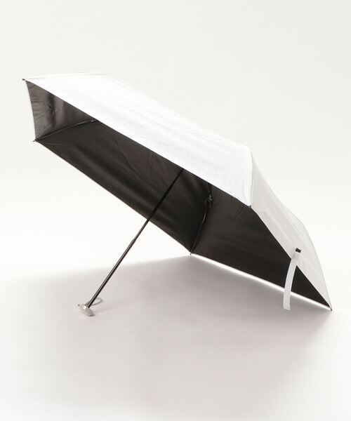 Amvel（アンベル）の「【 Amvel / アンベル 】折りたたみ傘 日傘 晴雨兼用 A1562 HEATBLOCK pentagon 130g AMI（折りたたみ傘・レディース・ホワイト/ブルー/ネイビー・FREE）」の2枚目の写真