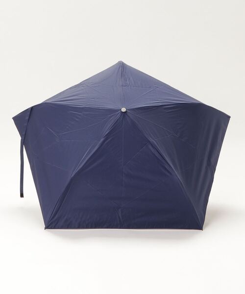 Amvel（アンベル）の「【 Amvel / アンベル 】折りたたみ傘 日傘 晴雨兼用 A1562 HEATBLOCK pentagon 130g AMI（折りたたみ傘・レディース・ホワイト/ブルー/ネイビー・FREE）」の4枚目の写真