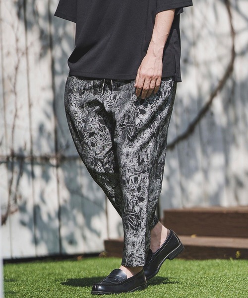 CAMBIO(カンビオ)の「mp11056-Like a Mode Balloon Pants パンツ(その他パンツ・メンズ・ブルー/ブラウン/グレー・L/M/S)」の5枚目の写真