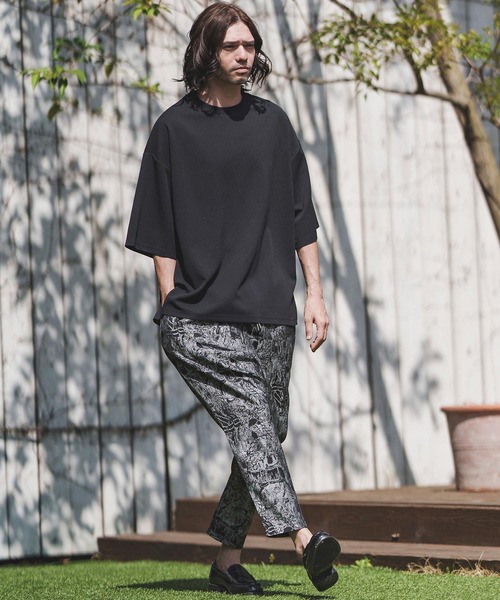 CAMBIO(カンビオ)の「mp11056-Like a Mode Balloon Pants パンツ(その他パンツ・メンズ・ブルー/ブラウン/グレー・L/M/S)」の7枚目の写真