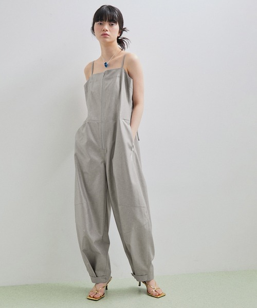 期間限定値下げ⭐️ADAM ET ROPÉ FEMME カーヴィーロンパース ADAM ET ROPE'（アダムエロペ）の「カーヴィーロンパース