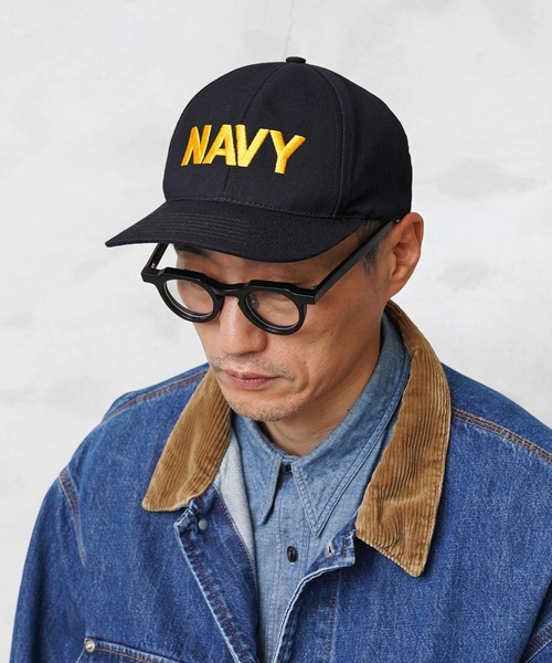 MILITARY（ミリタリー）の「U.S.NAVY スナップバック フィジカル