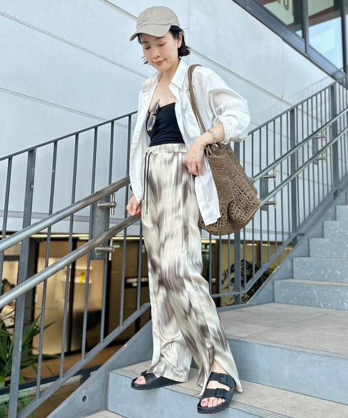 セール】【CHICS/シックス】別注 print pants（その他パンツ