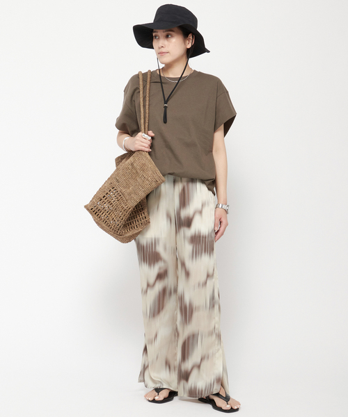 CHICS（シックス）の「【CHICS/シックス】別注 print pants（その他パンツ・レディース・ベージュ・FREE）」の15枚目の写真